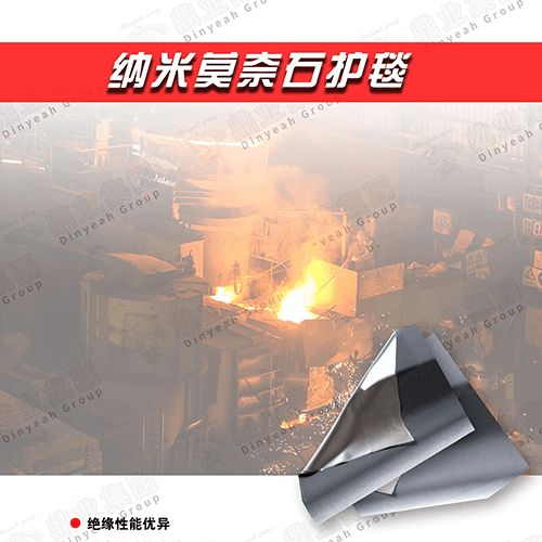 納米莫奈石護(hù)毯——1400°C高溫?zé)o畏！冶金噴濺克星，定制防護(hù)新標(biāo)桿
